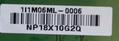 TARJETA PARA MONITOR LG 4K RESOLUCION ( 3840x2160 ) HDR / NUMERO DE PARTE NP18X10G2Q / EAX69012403 (1.1) / 1I1M06ML-0006 / EAX69012403 / PANEL LD430EQE (FL)(A1) / MODELO 43UN700-BC.AUSLMSN - Imagen 3